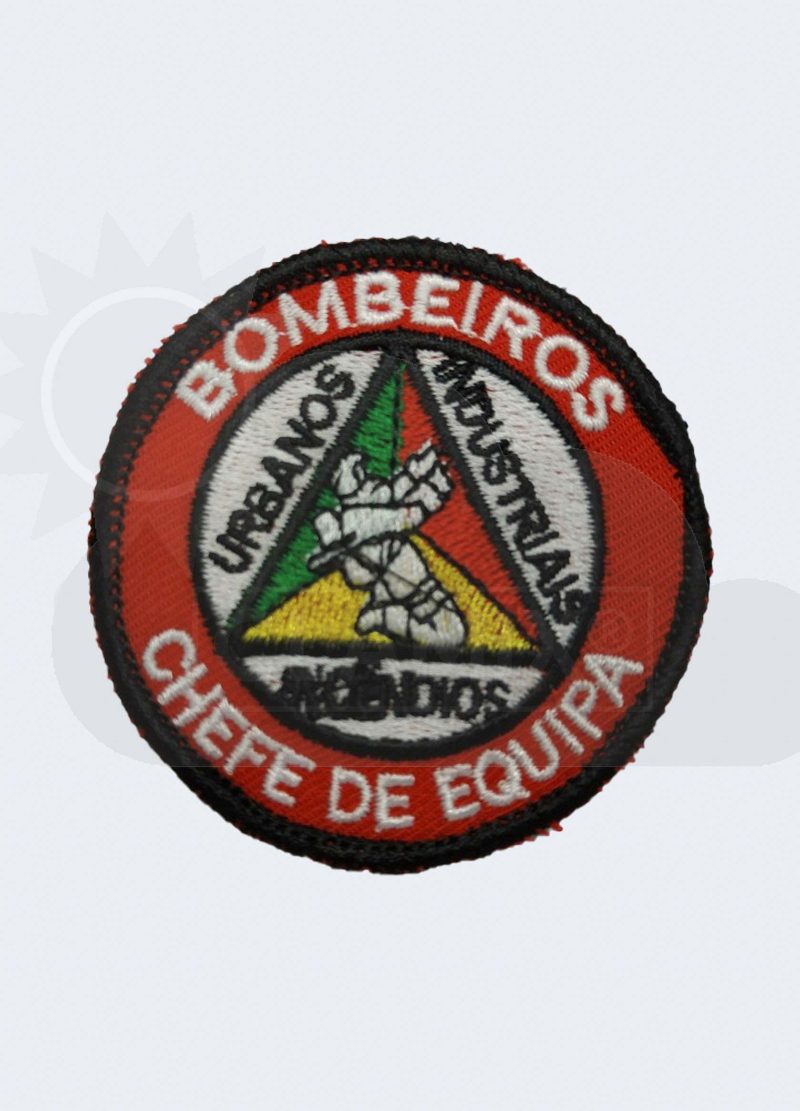 Bordado Chefe de Equipa Incêndios Urbanos Industriais