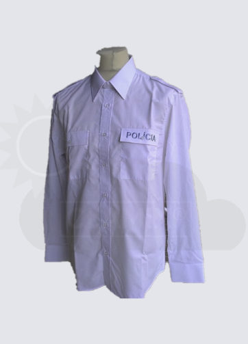 Camisa modelo Policial Com Platinas