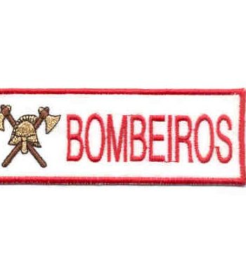 Emblema Bordado Bombeiros