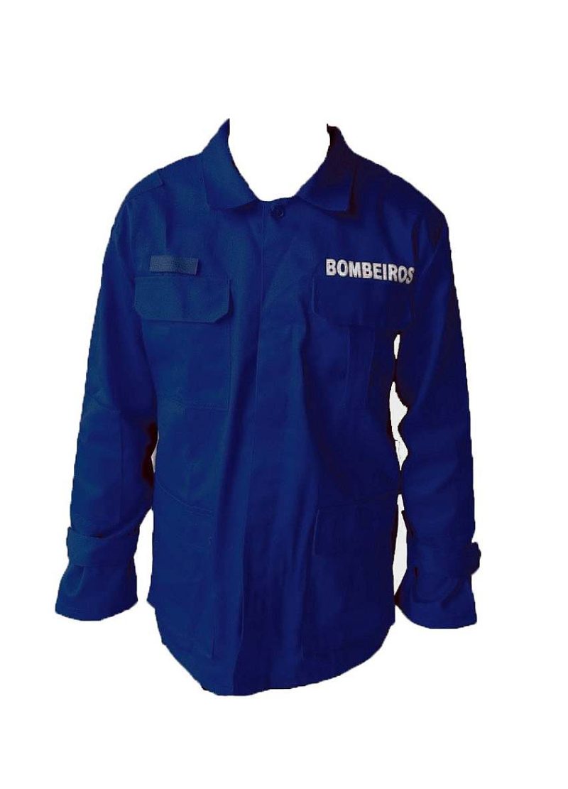 Dólman de Bombeiros em Azul Marinho