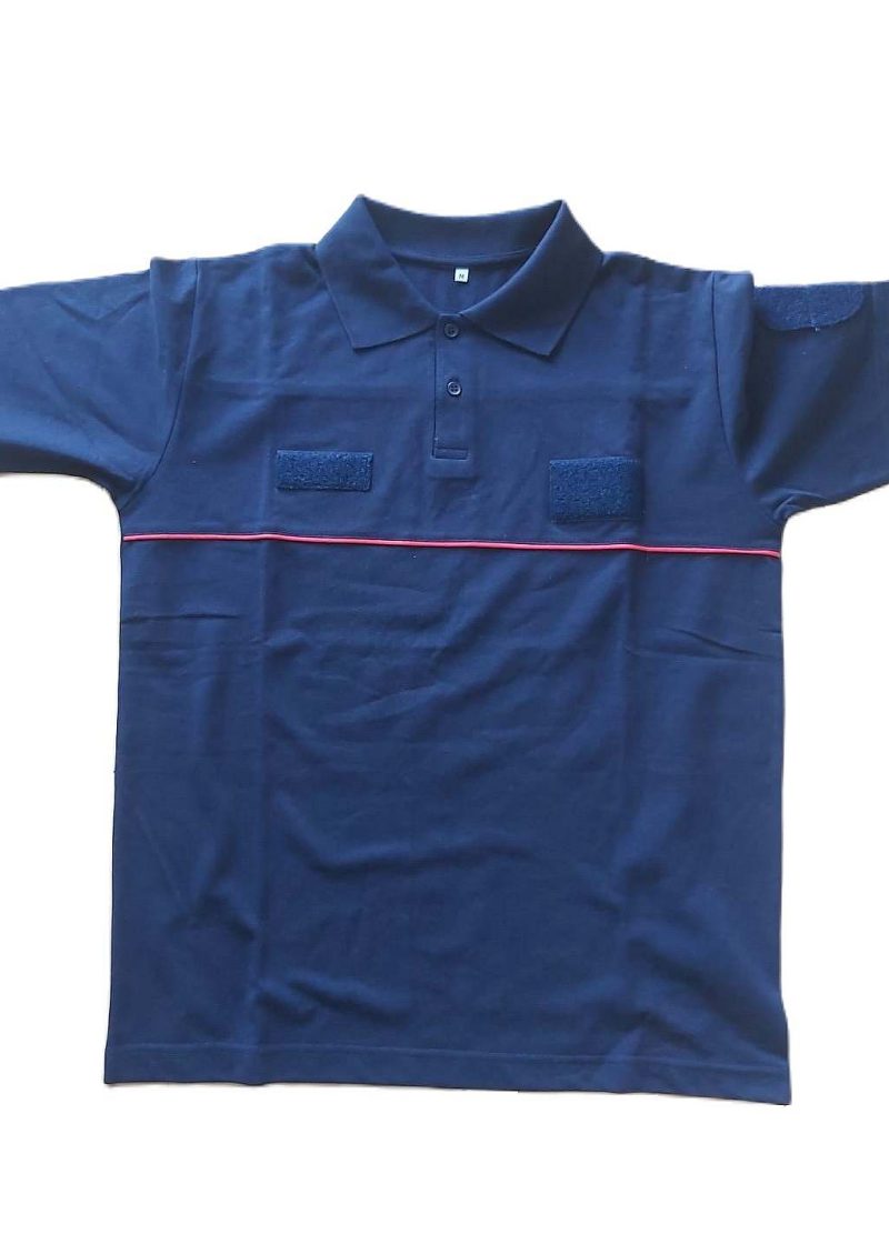 Polos Meia Manga modelo novo de Bombeiros com Debruado